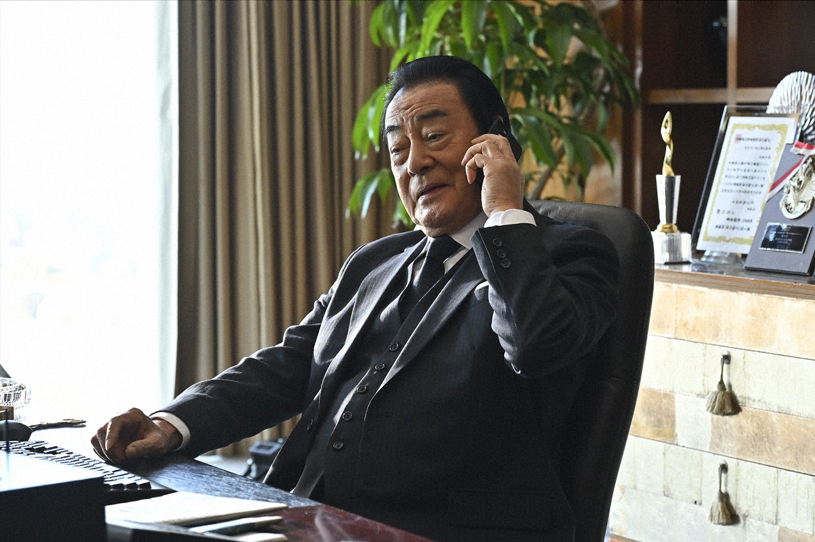 高橋英樹「キャスター」第3話（C）TBS