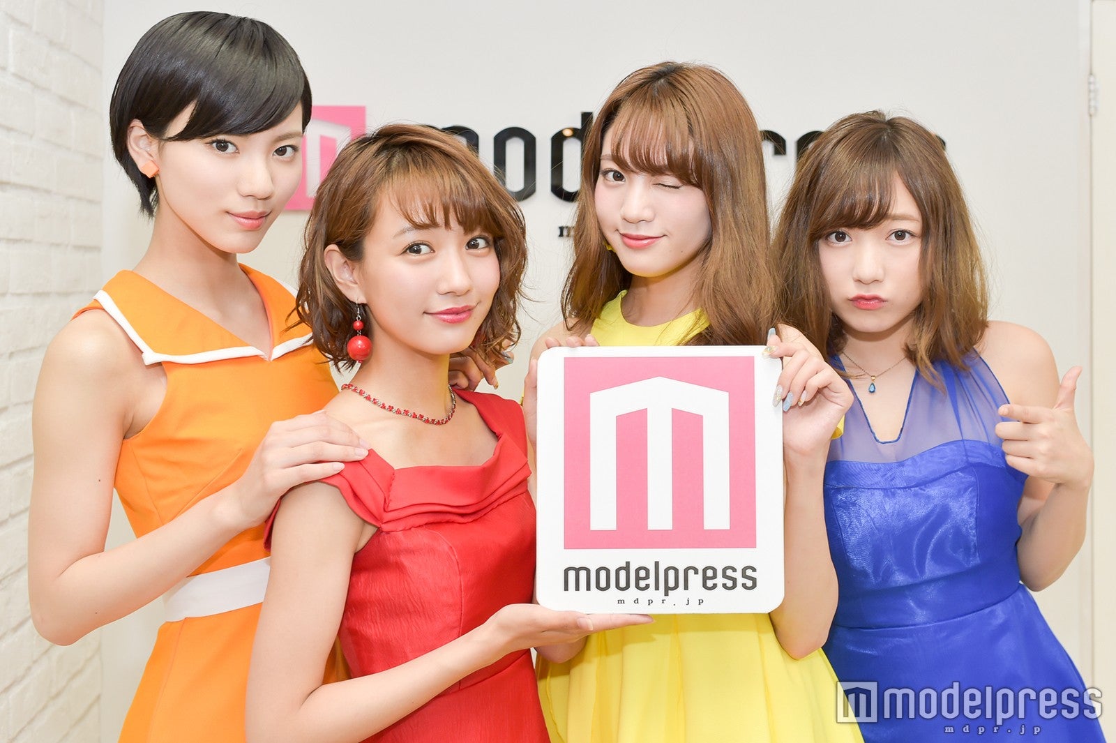 「夢みるアドレセンス」小林れい、荻野可鈴、志田友美、京佳 （C）モデルプレス