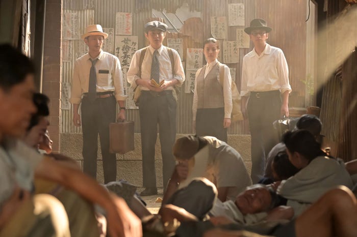 津田健次郎、倉悠貴、今田美桜、北村匠海「あんぱん」第75話(C)NHK