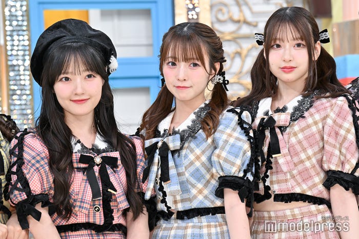 川本笑瑠、梅田みゆ、桜庭遥花(C)モデルプレス