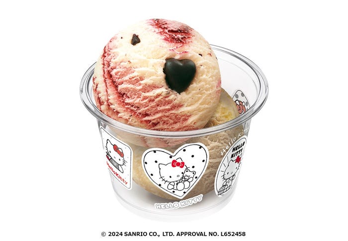 ハローキティ ダブルカップ:スモールダブル 510円/レギュラーダブル 760円(C)2024 SANRIO CO., LTD. APPROVAL NO. L652458