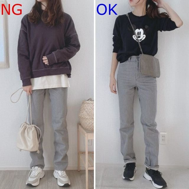 デニム スウェット