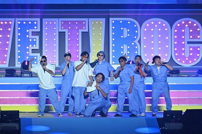 赤坂サイファー集結「LOVE IT! ROCK 2023」(C)TBS