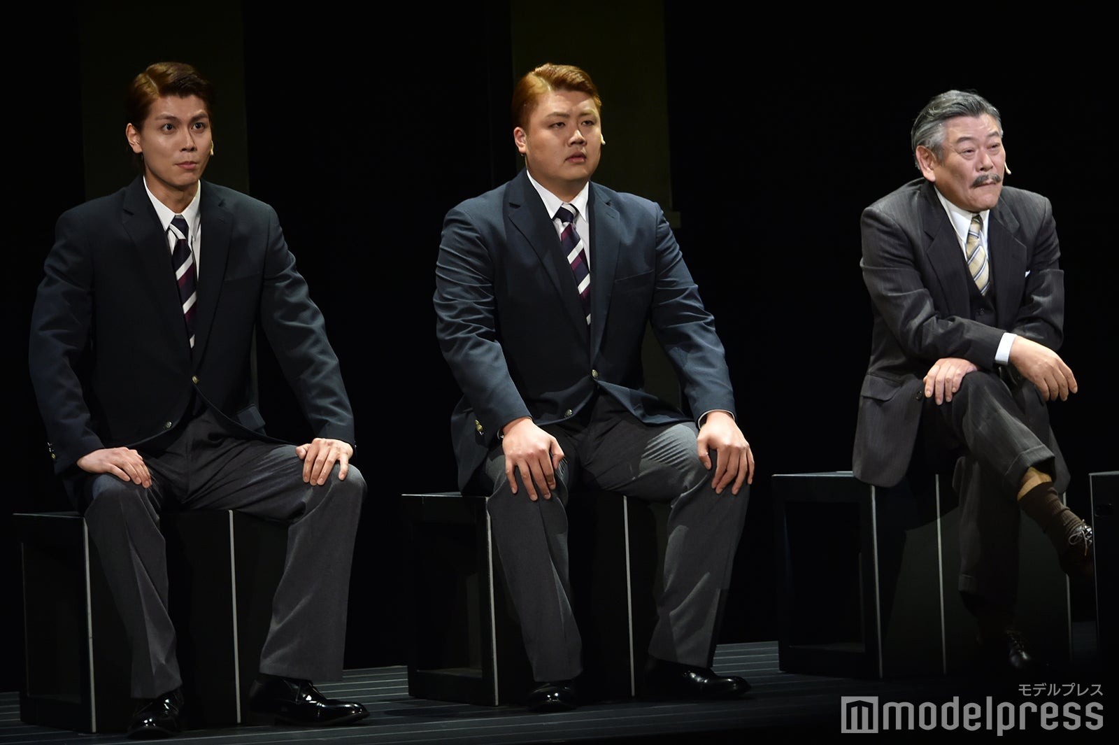 多和田任益、近藤廉、おかやまはじめ／舞台「アナザー・カントリー」ゲネプロの様子 （C）モデルプレス