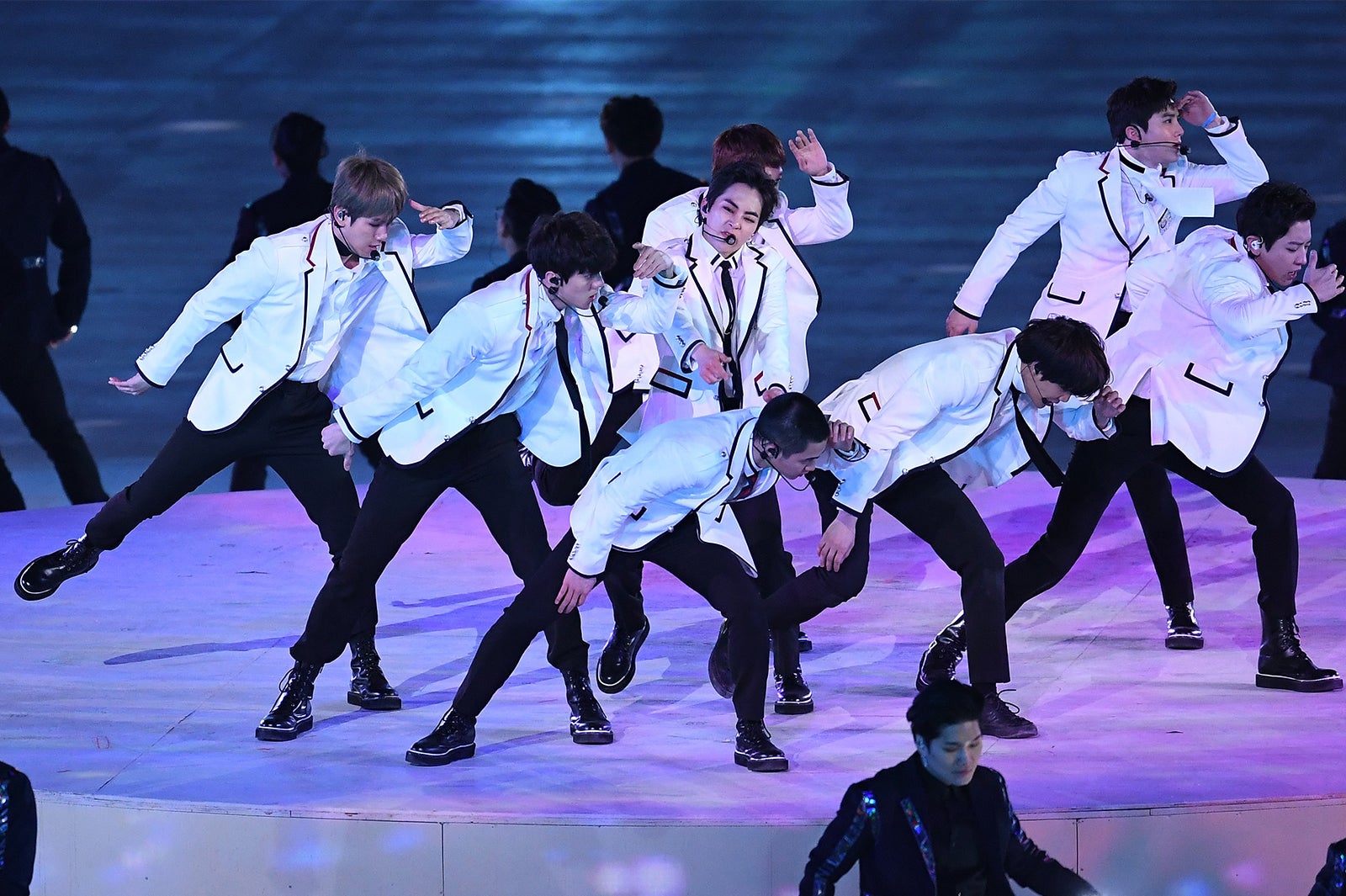 EXO／平昌五輪閉会式　photo：Getty Images
