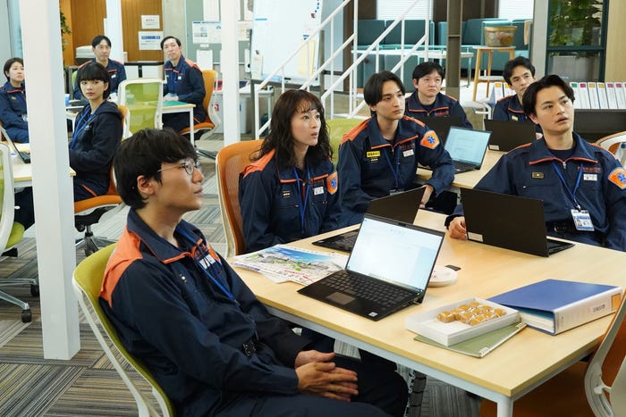 見上愛、前原滉、清野菜名、一ノ瀬颯、瀬戸康史「119エマージェンシーコール 」第3話(C)フジテレビ