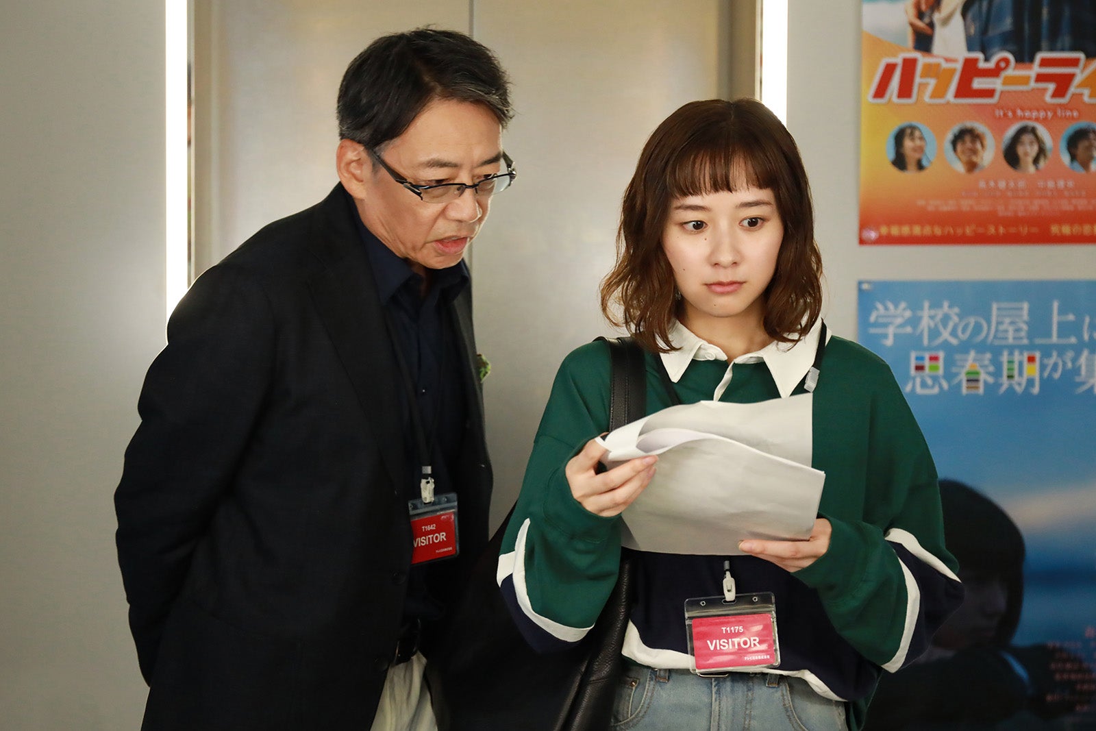 生瀬勝久、堀田真由「若草物語―恋する姉妹と恋せぬ私―」第6話（C）日本テレビ