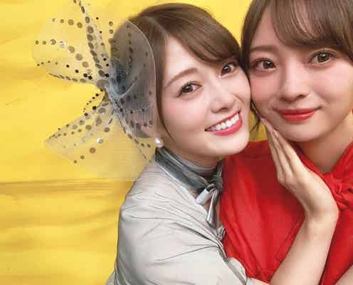 乃木坂46白石麻衣、梅澤美波と“涙の2ショット”<卒業記念メモリアルマガジン>