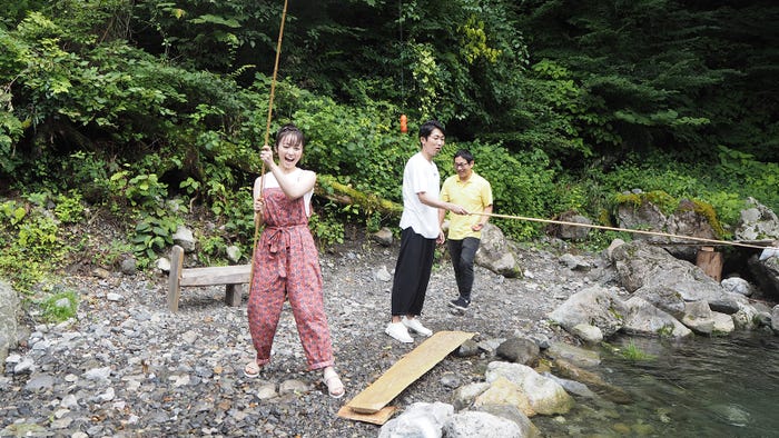 今泉佑唯、石田明(画像提供:テレビ朝日)