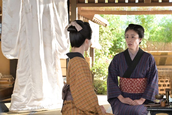 見上愛、水野美紀「風、薫る」第6話(C)NHK