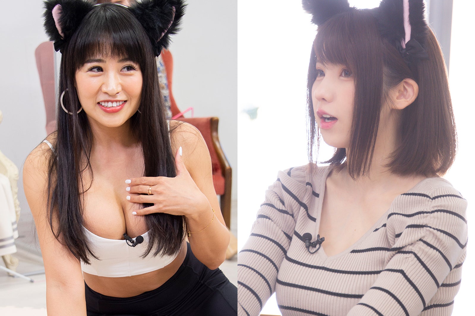 えなこも感心　抜群スタイルの“筋トレエロドル”KURUMIが大暴れ？＜猫しか勝たん＞