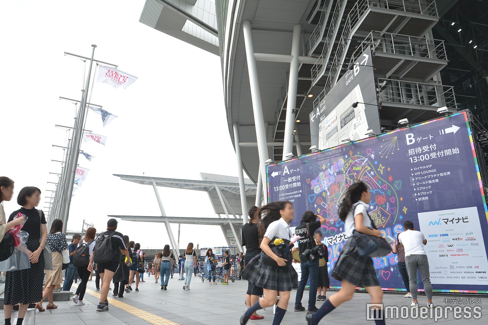 「マイナビ presents 第27回 東京ガールズコレクション 2018 AUTUMN／WINTER」外観（C）モデルプレス