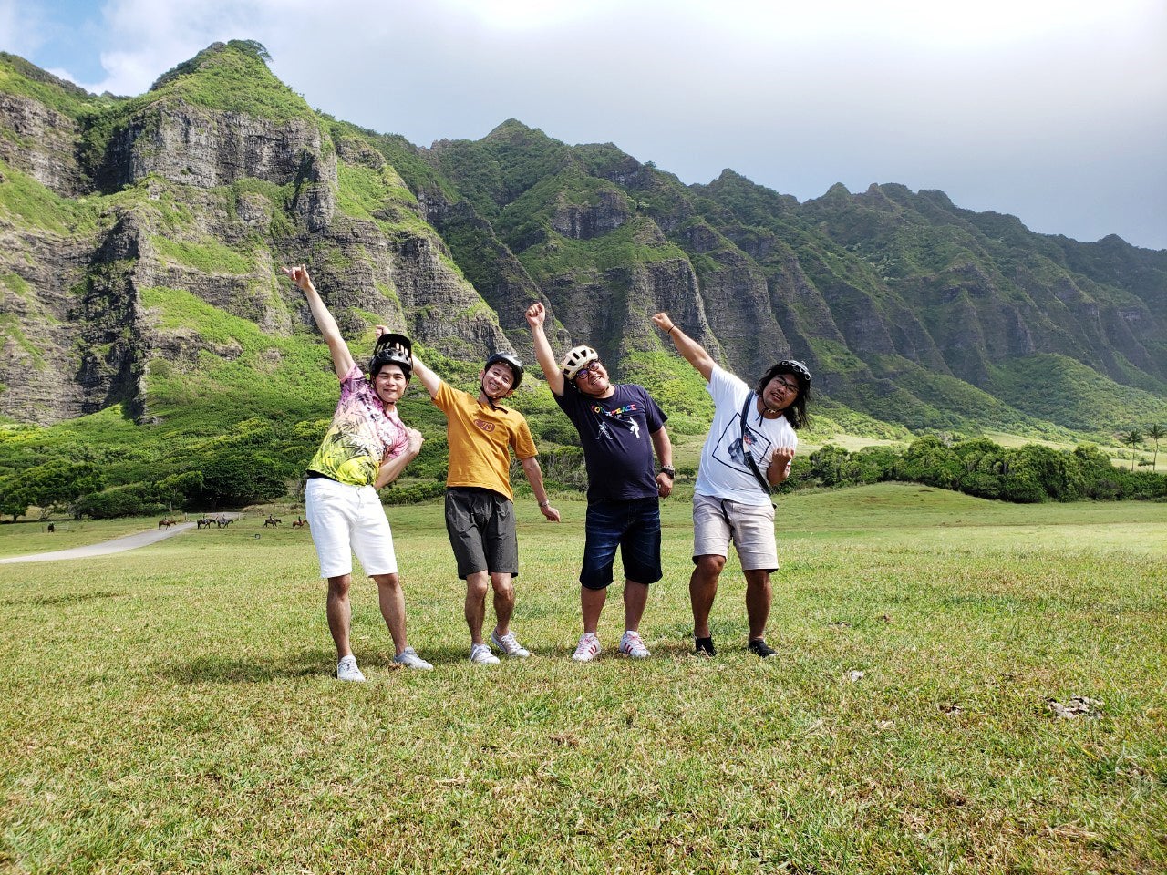 クアロアランチ（eバイクツアー）／画像提供：フジテレビ