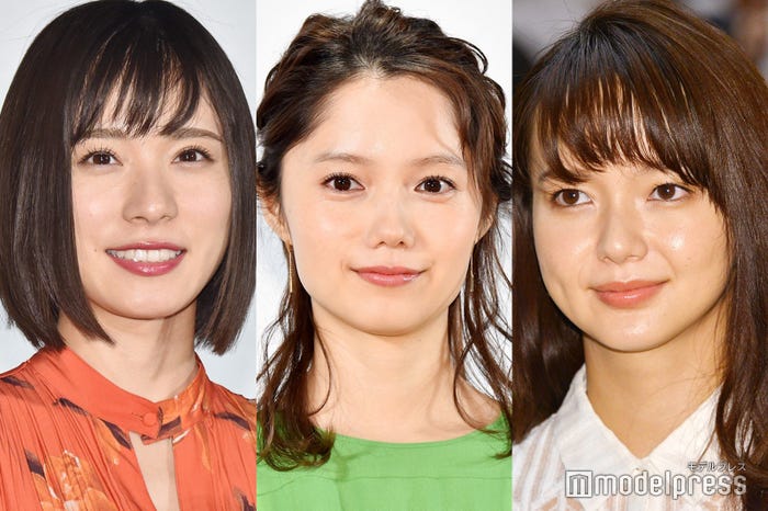 松岡茉優、宮崎あおい、多部未華子 (C)モデルプレス