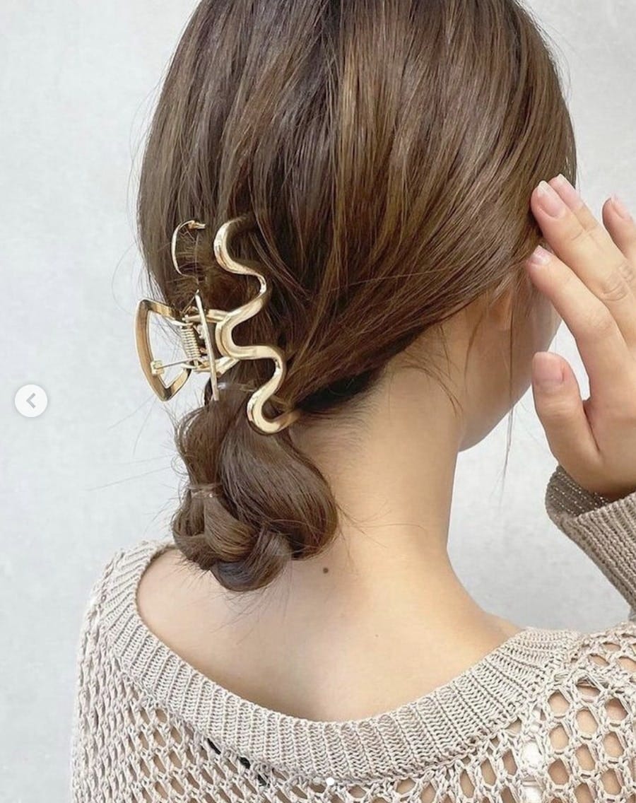 latticeのうねうねヘアクリップ