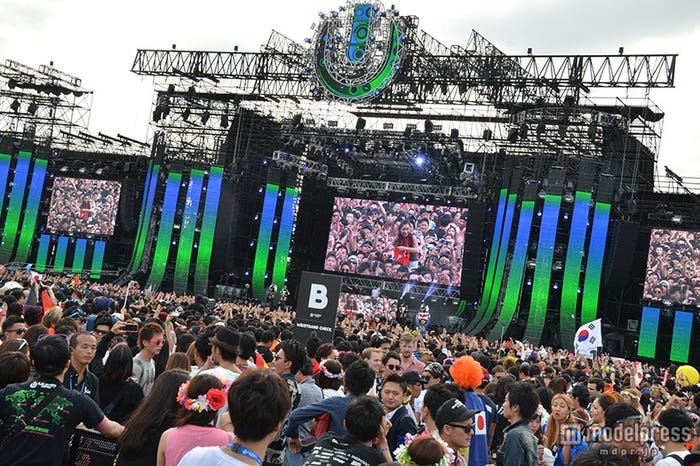 盛り上がりを見せる「ULTRA JAPAN」の会場風景