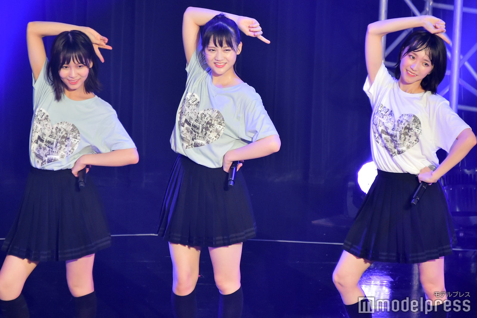 大場花菜、高松瞳、野口衣織／＝LOVE （C）モデルプレス