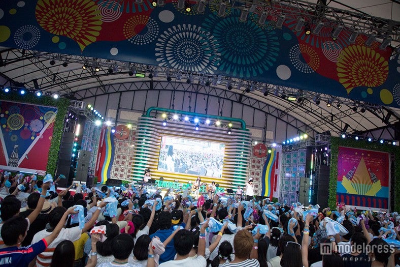 miwa「めざましライブ」の様子／Photo by 佐藤薫