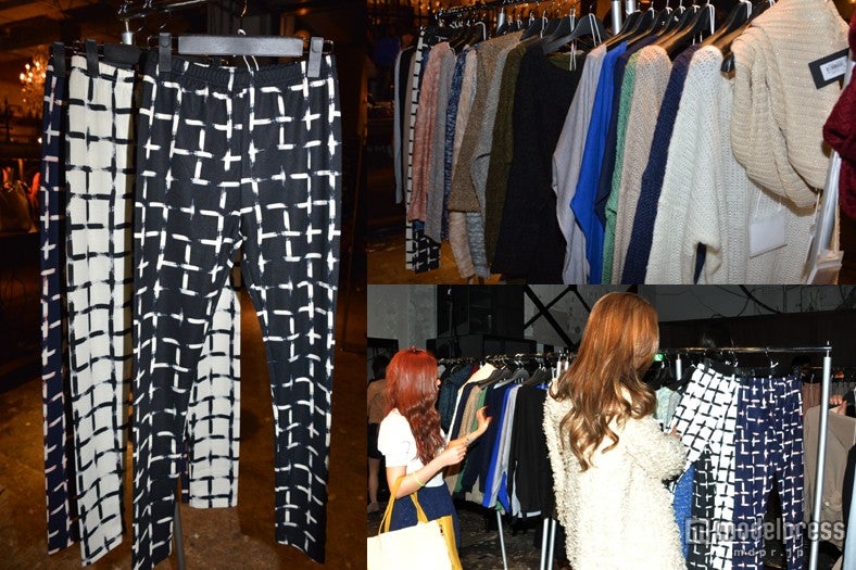 アパレルブランド「titivate」のアフターパーティーの様子／トレンドの柄パンツも人気