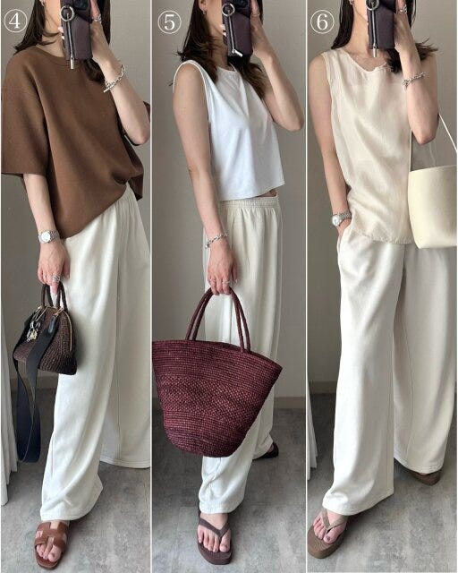ユニクロ スウェットワイドパンツ コーデ ユニクロのスウェットワイドパンツコーデ2