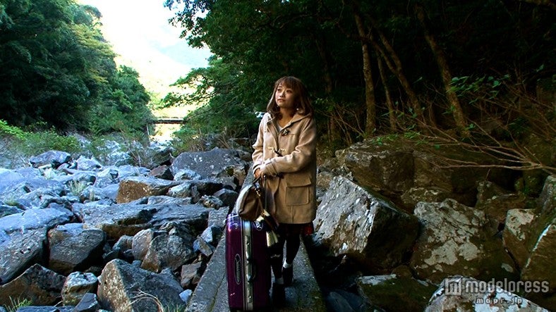 屋久島の大自然に降り立ったあんあん（画像提供：テレビ東京）