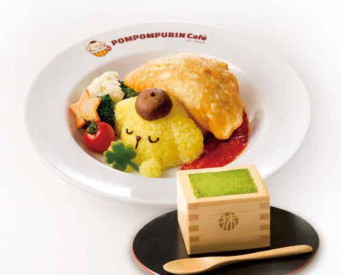 「ポムポムプリンカフェ」“枡入り”ティラミスのセットメニューがインスタジェニックさ満点
