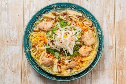 鶏ときのこの柚子胡椒スープ／提供画像