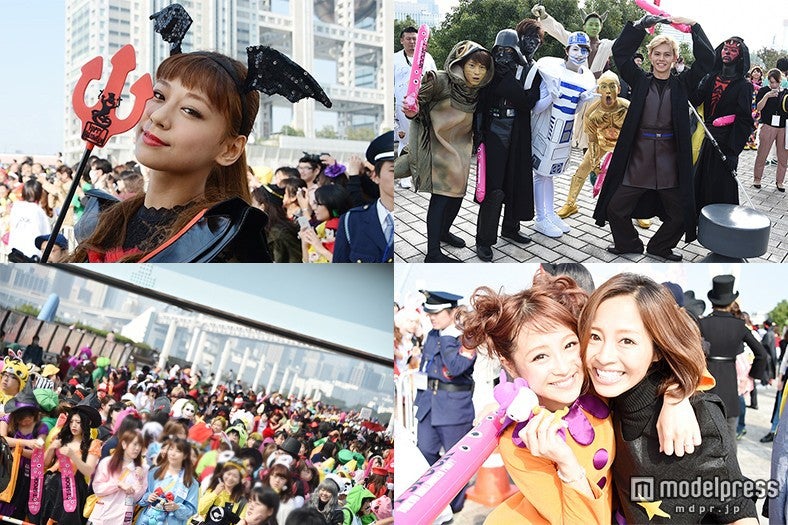 ＜写真特集＞西内まりや、小森純＆鈴木奈々、超特急らの仮装パレードに歓声　日本最大級のハロウイーン「T-SPOOK」開幕