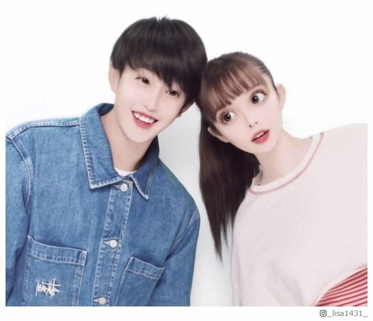 20歳で2児の母・渡辺リサ、夫・カープ小園海斗選手とのプリクラ公開「夫婦ショット待ってた」「めちゃくちゃお似合い」の声