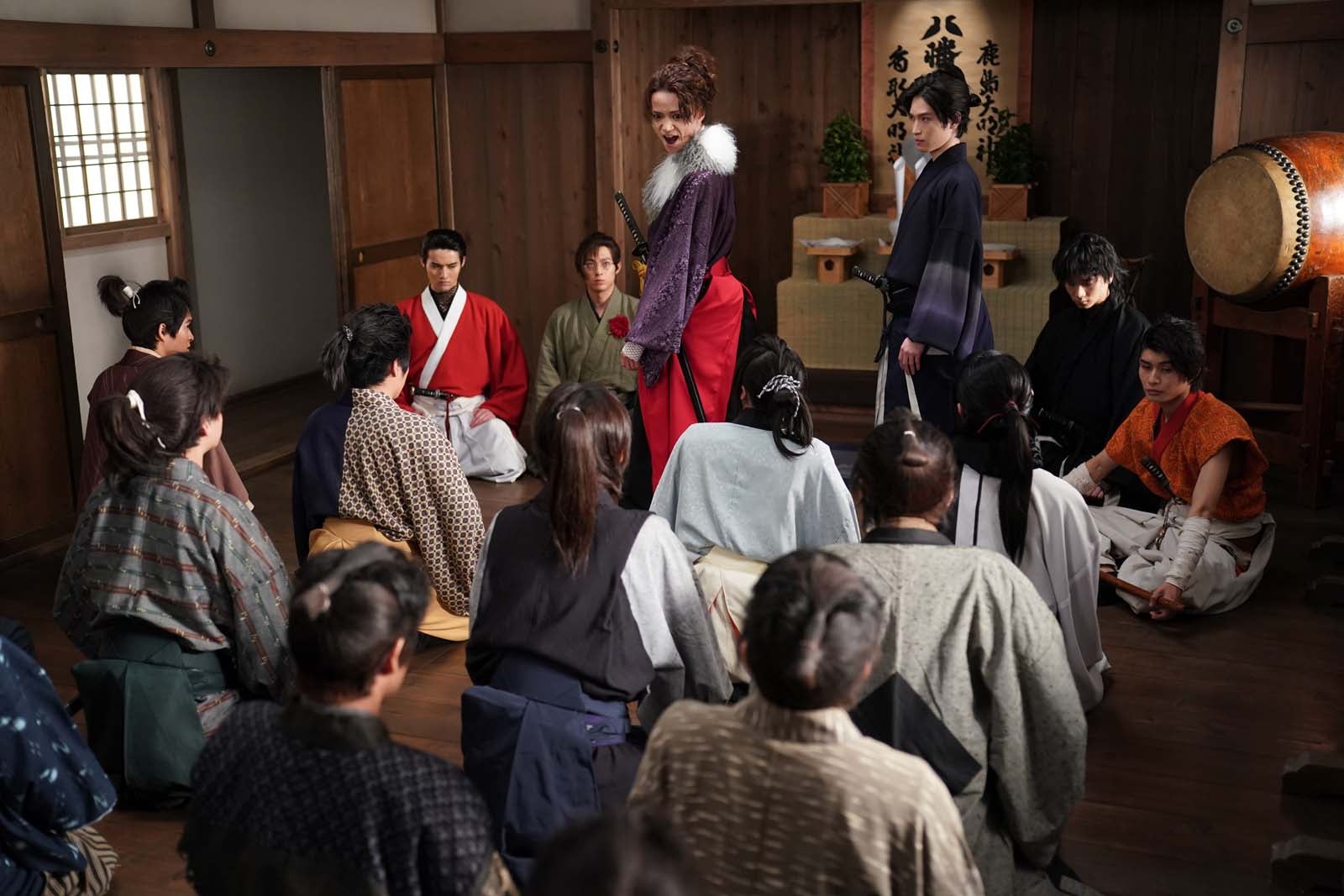 三浦涼介ら「君とゆきて咲く～新選組青春録～」第2話より（C）テレビ朝日