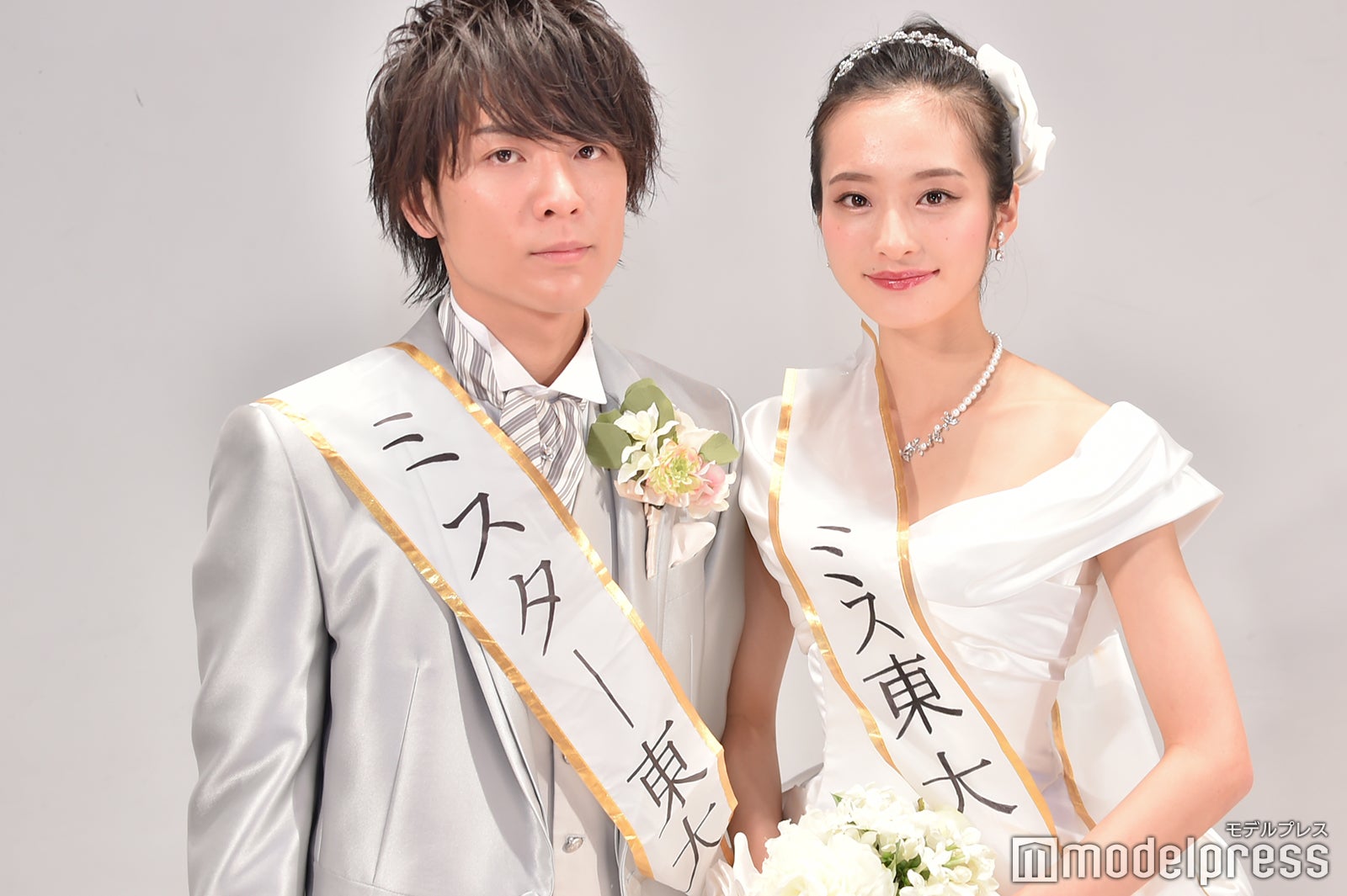 牧野諒さん、神谷明采さん（C）モデルプレス