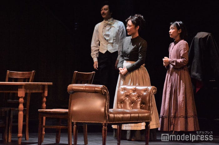 忍成修吾、前田亜季/「野鴨-Vildanden-」プレスコールより (C)モデルプレス