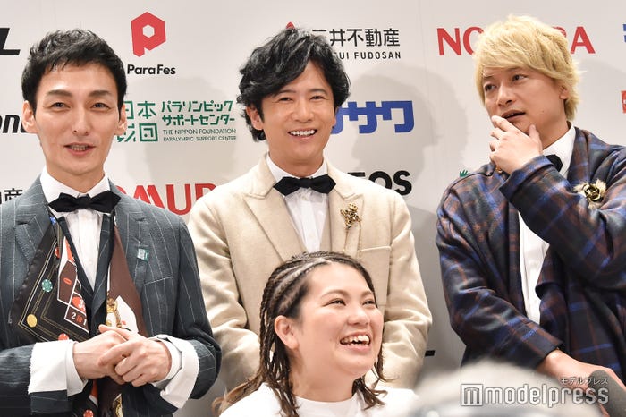 草なぎ剛、稲垣吾郎、香取慎吾(C)モデルプレス