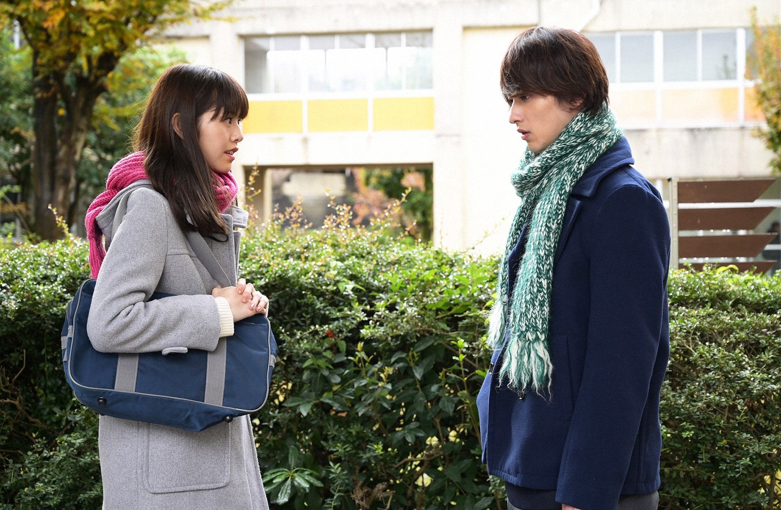 鈴木ゆうか、横浜流星／「4分間のマリーゴールド」第9話より（C）TBS