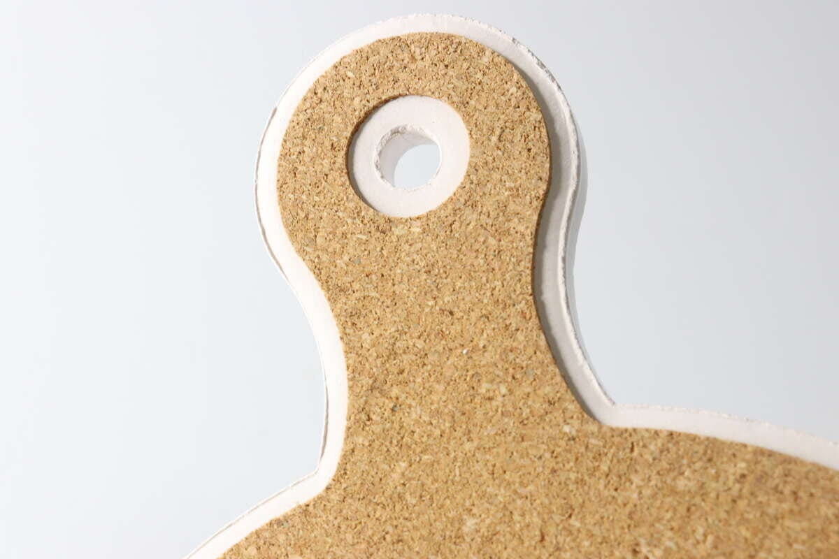 セラミック鍋敷き（取っ手付）　フック穴