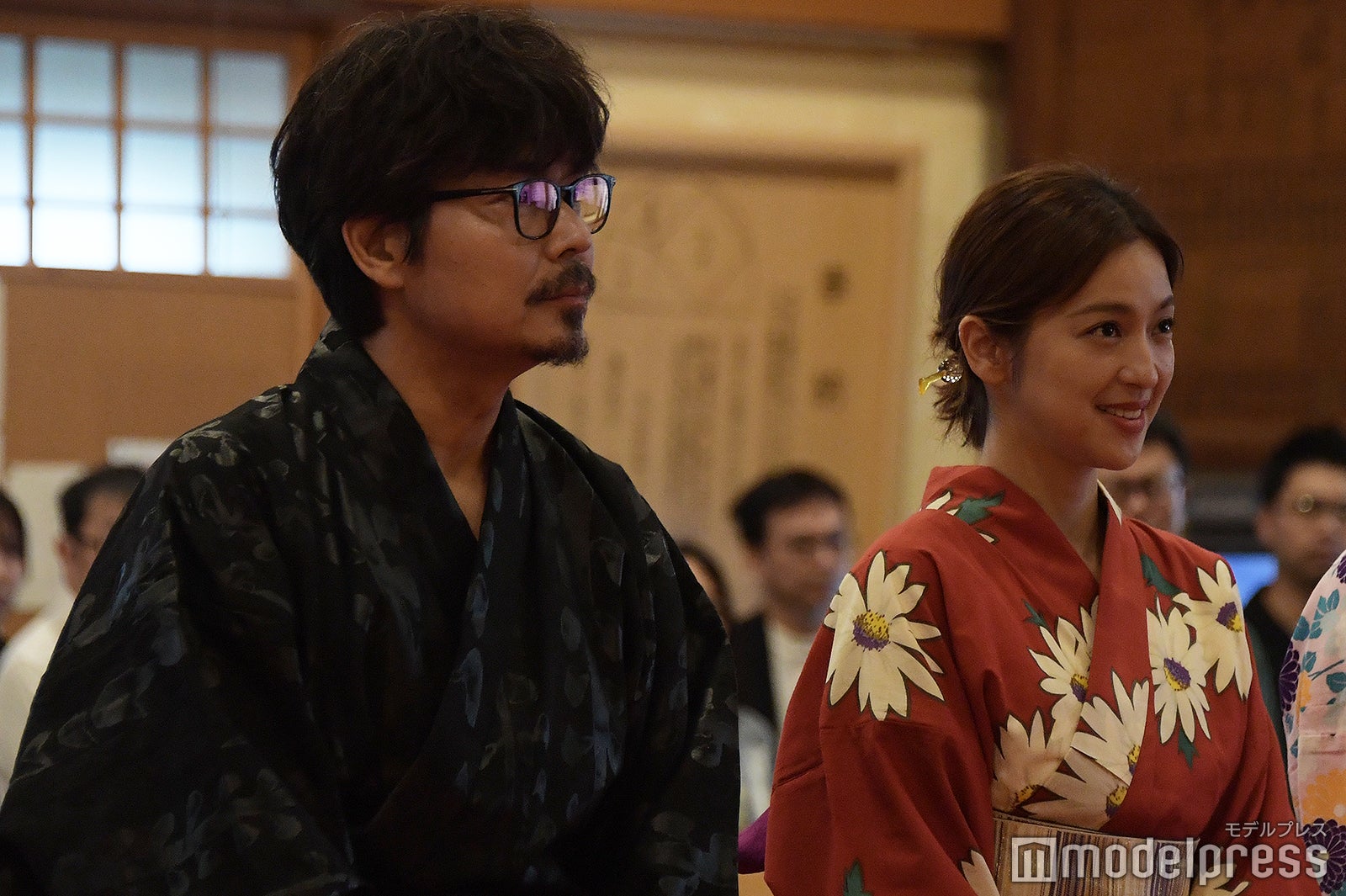 小澤征悦、中村アン（C）モデルプレス