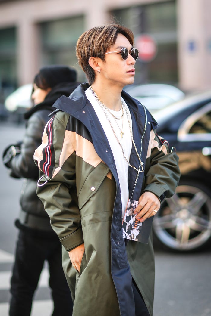 NAOTO/「ディオールオム(Dior Homme)」2017-18秋冬コレクション(写真:Getty Images)