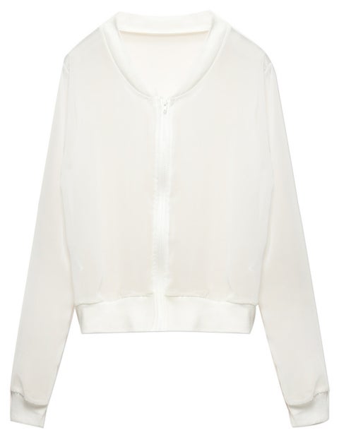 シフォンリブブルゾン 2,698円(税込)「Re:EDIT by GALSTAR」／画像提供：Re:EDIT by GALSTAR