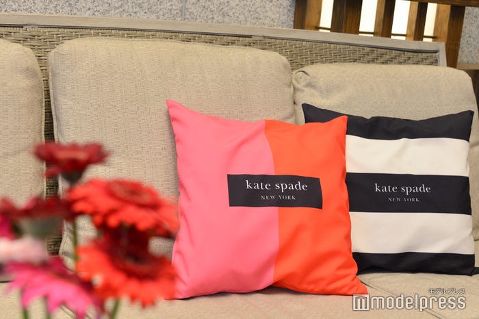 オリジナルデザインのクッション(C)モデルプレス