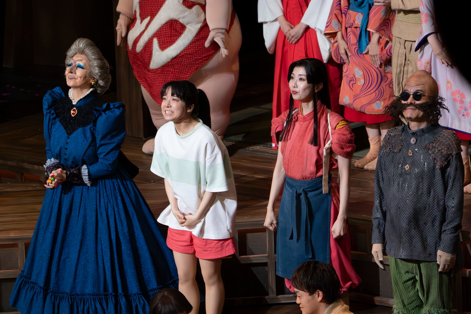 上白石萌音／舞台「千と千尋の神隠し」5月7日夜の部カーテンコール（提供写真）