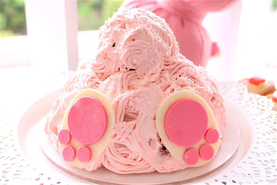 サマーデザートブッフェ おやすみ世界 いちごみるくバニーケーキ