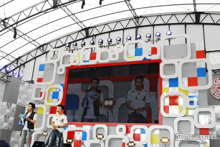 SUPER JUNIOR DONGHAE&EUNHYUK「めざましライブ」の模様