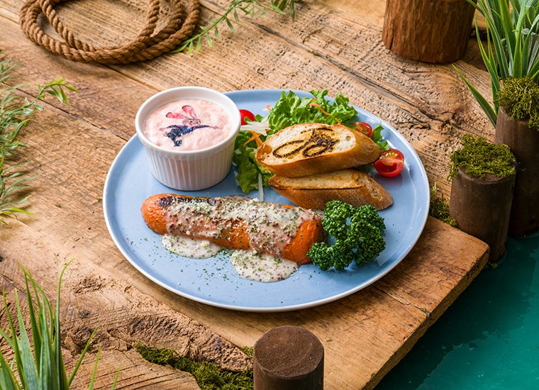 ＜ジュディ＞ニンジンステーキプレート　　税込1,990円（C）Disney