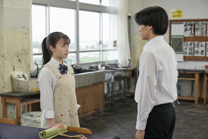 橋本環奈、松本怜生「おむすび」第13話(C)NHK