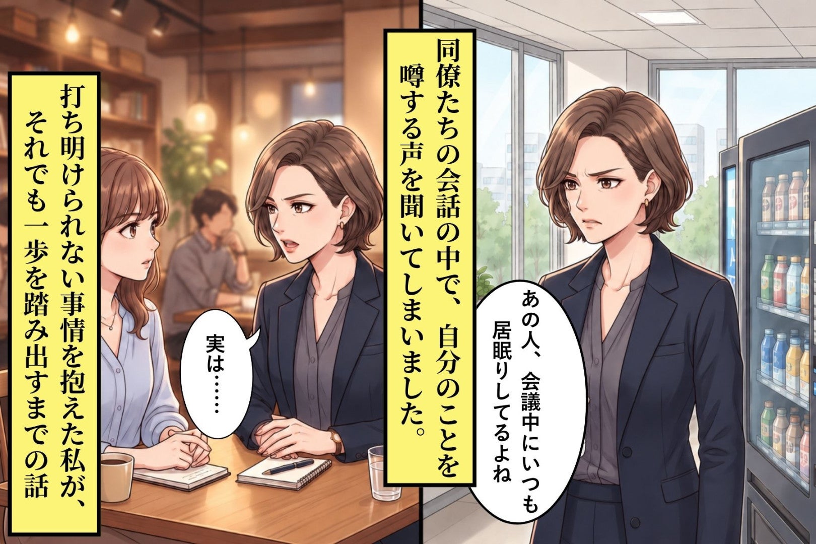 給湯室で噂を聞いてしまった私が、それでも自分から打ち明けることを選んだ理由