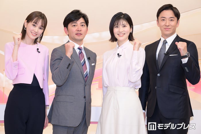 「news every.」森圭介アナ、前任・藤井貴彦アナの言葉が指針に 新キャスター4人が集結