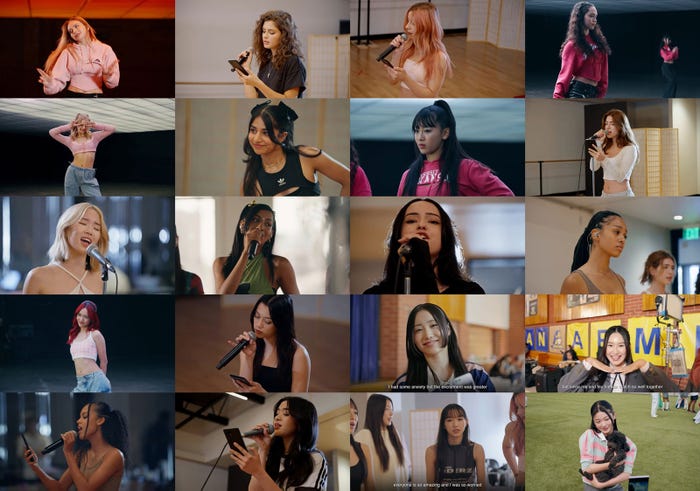 「The Debut:Dream Academy」ログ映像(提供写真)