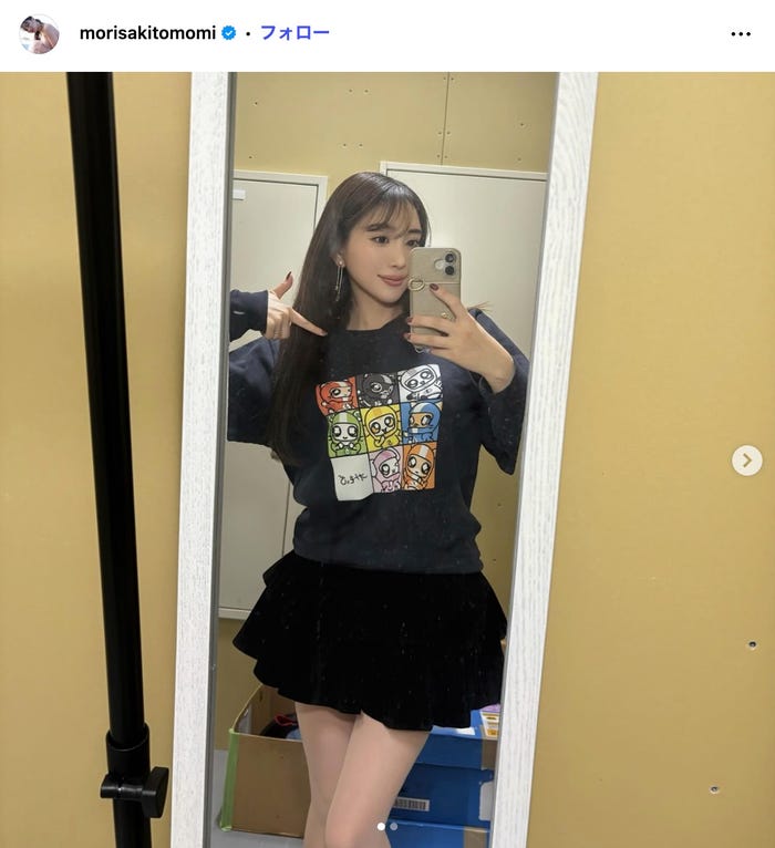 森咲智美Instagramより