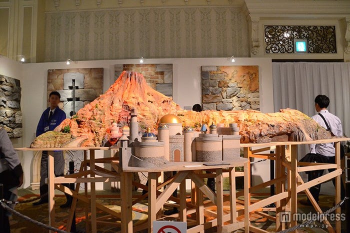 プロメテウス火山模型「東京ディズニーリゾート特別展示」/「D23 Expo Japan 2015」