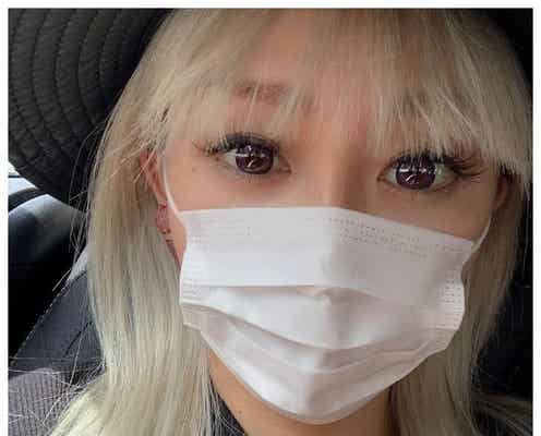 倖田來未、子供用マスクを間違えて着用するも違和感なし 「顔小さすぎ」と驚きの声